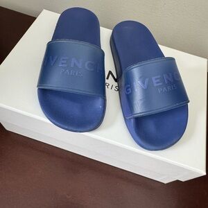 Givenchy slippers for boys. Blue color and size is 28EU.